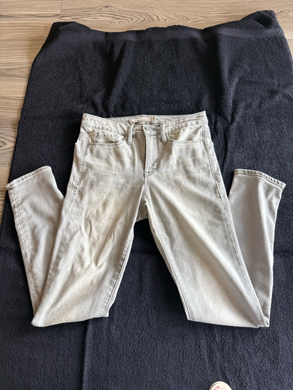 Athleta Light Gray Skinny Jeans